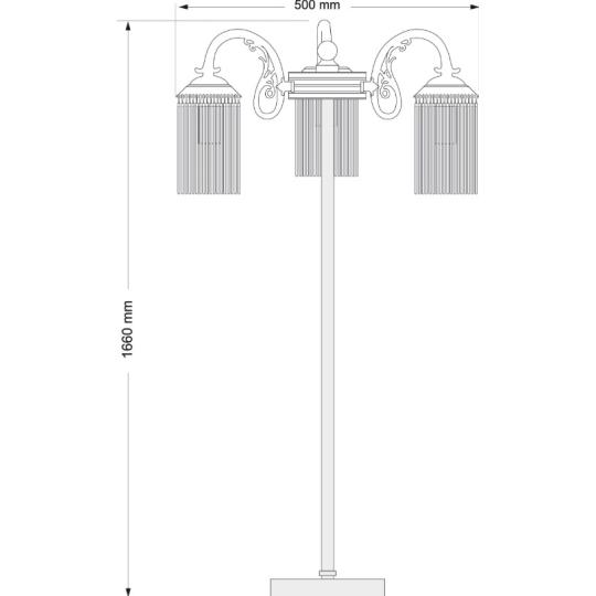 klasszikus elegans luxus szecesszios rez allolampa kristalylampa swarovski fali lampa haloszoba nappali kastely villa vilagitas.jpg
